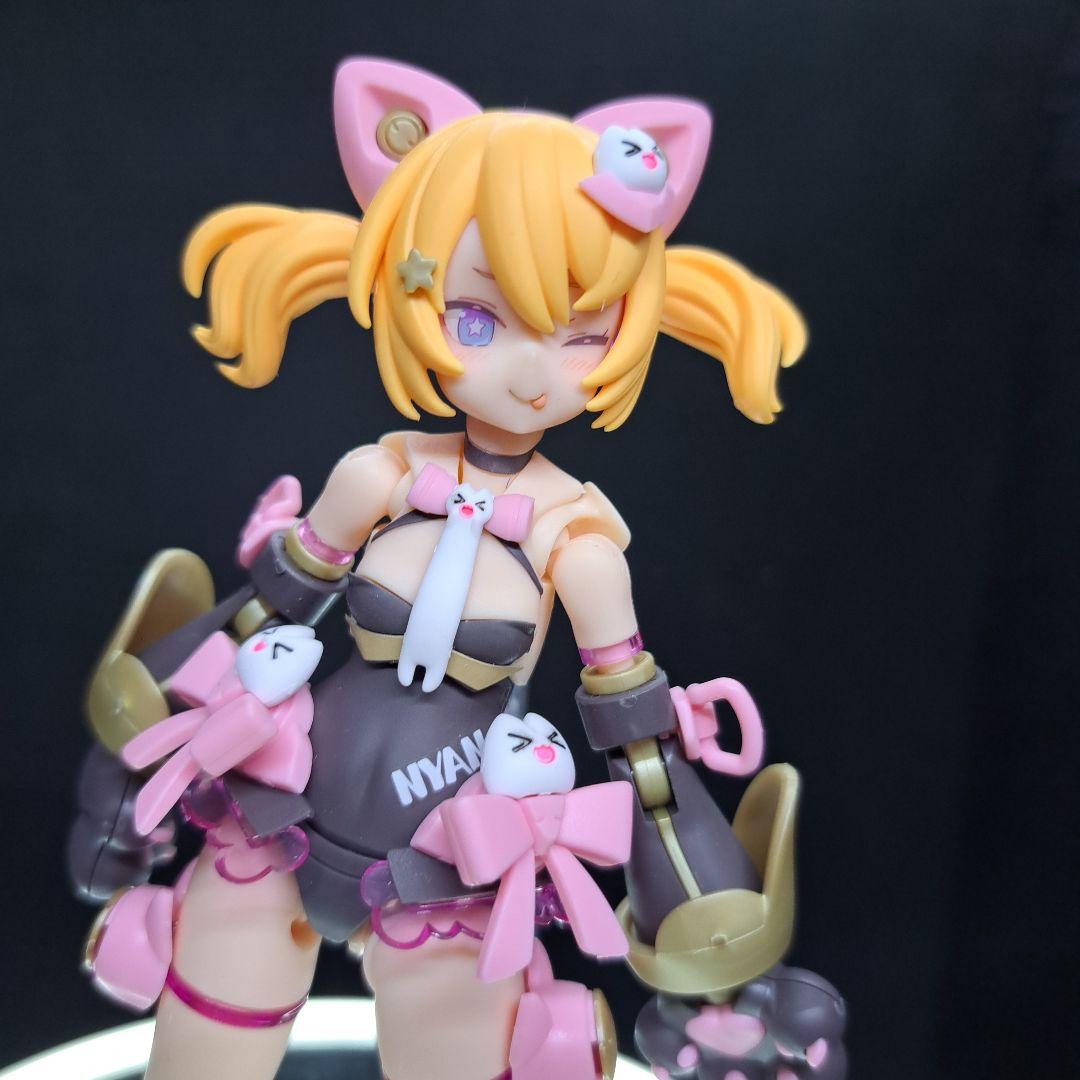 完成品　メガミデバイス　プニモフ　PUNI☆MOFU 　クロマオ