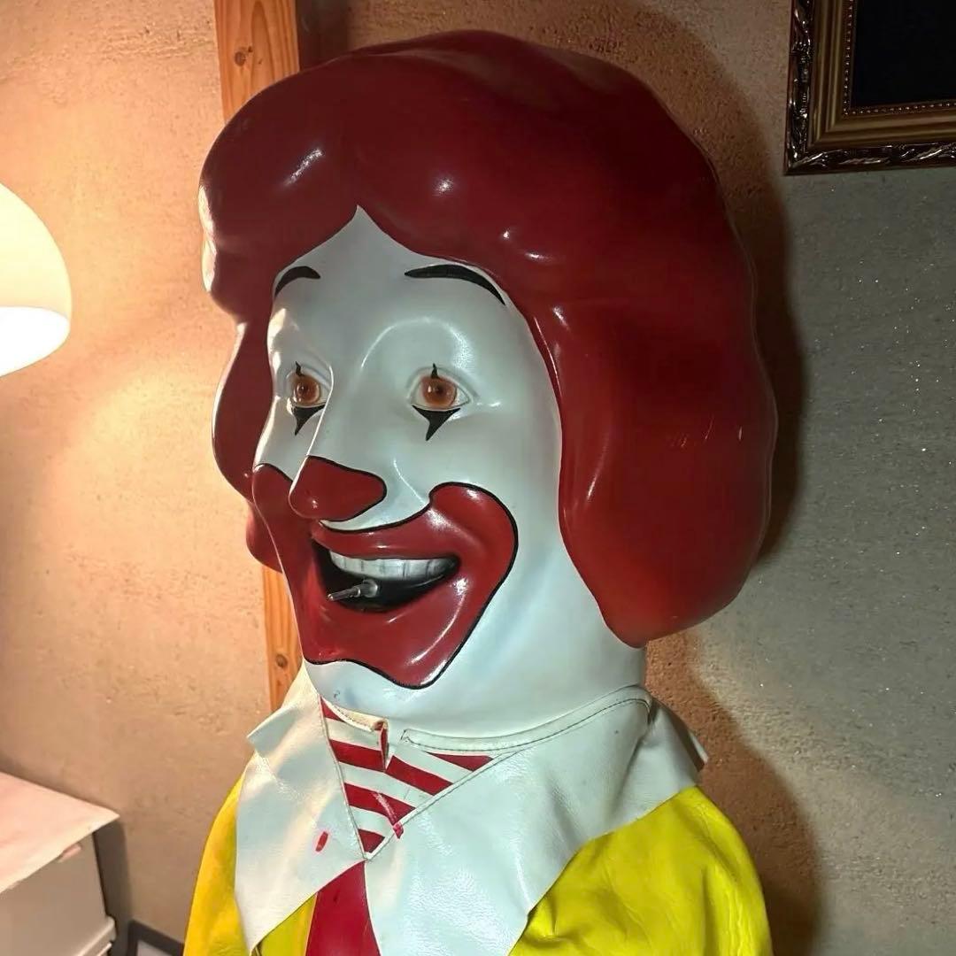 1977年　ロナルドマクドナルド　バルーンヘッド　カバー　セット　店舗用　看板