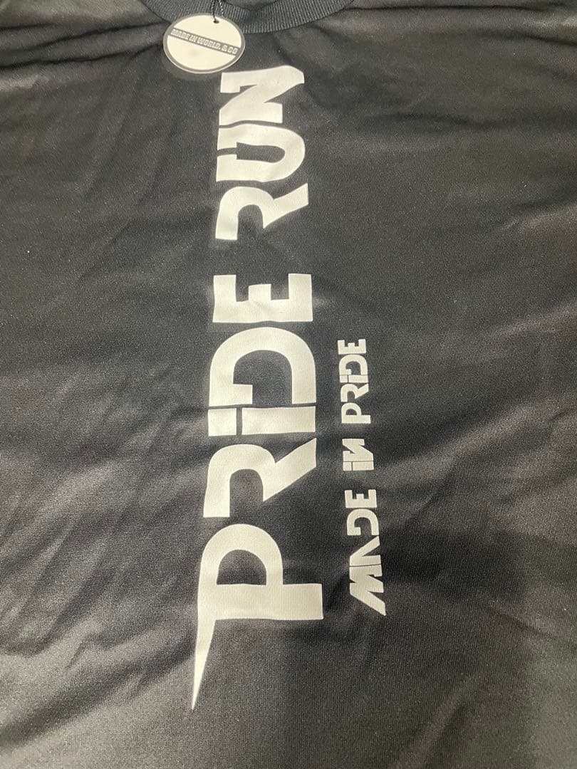 PRIDE RUN Tシャツ サイズＬ日本製