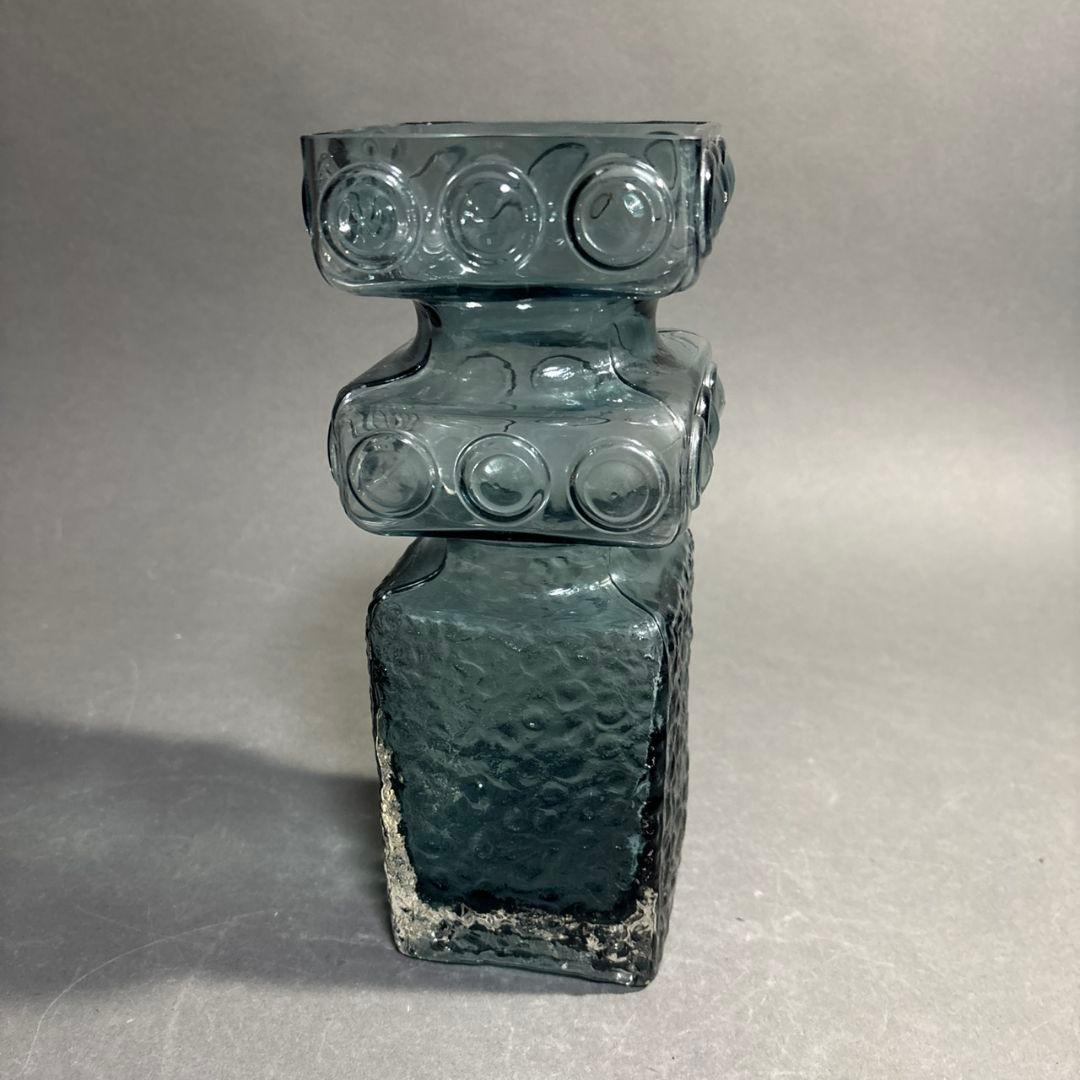 北欧　フィンランド　硝子　花瓶