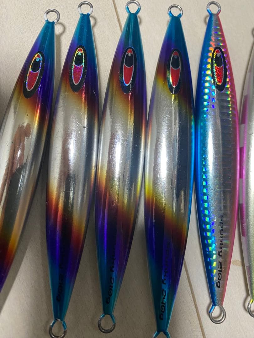 SFCメタルジグ 9個セット スパンキー8本、アビス1本