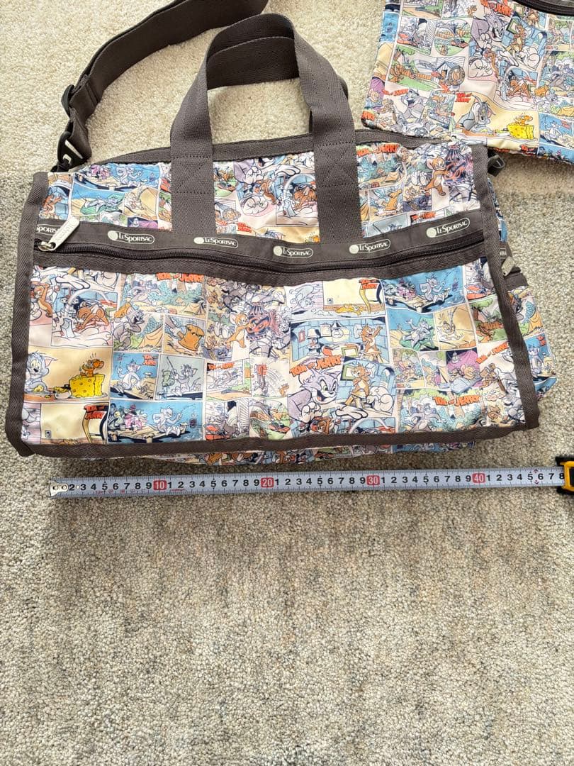 レスポートサック　ボストンバッグ　トムとジェリー