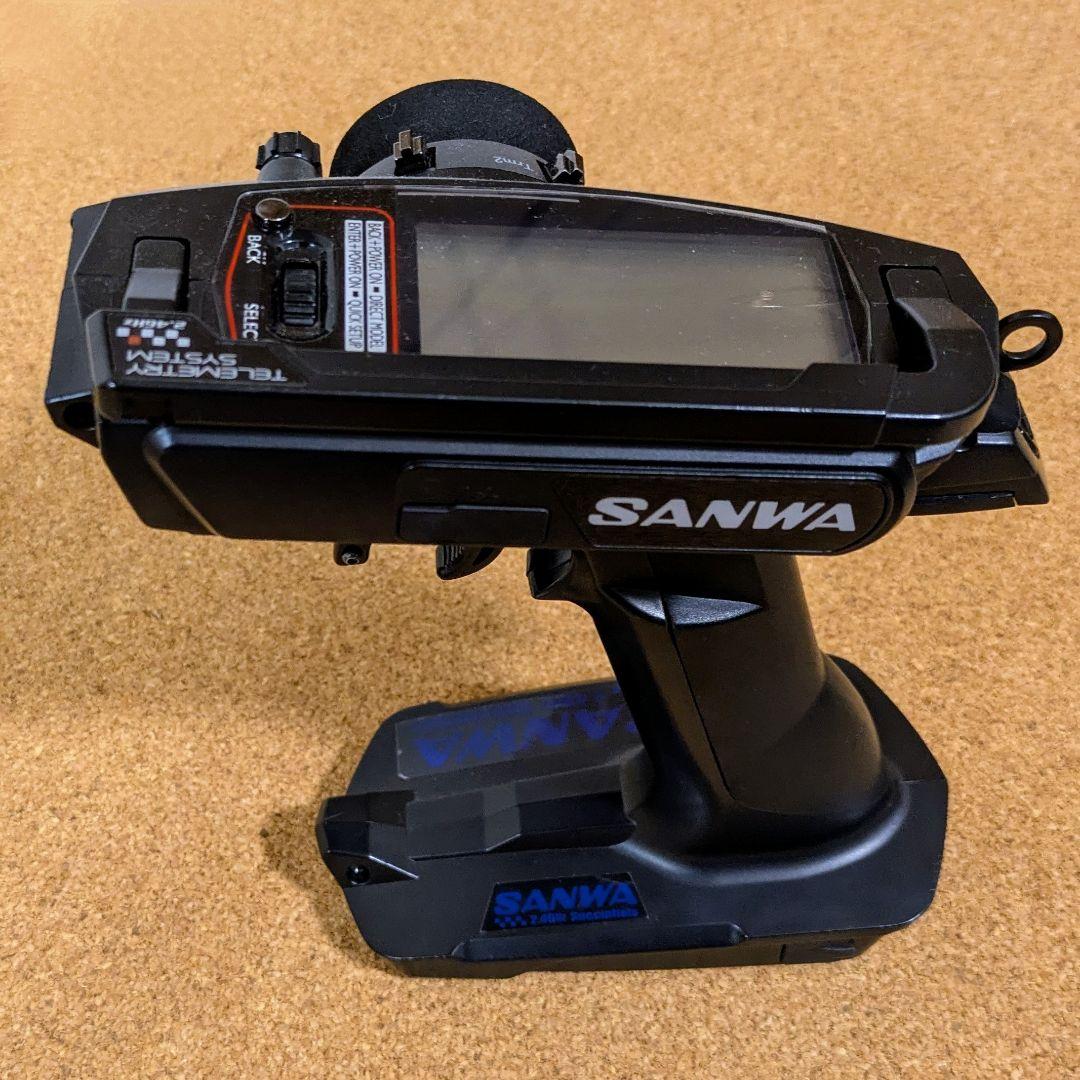 サンワ　SANWA MT-44　ラジコン送信機　受信機 RX-481 付き