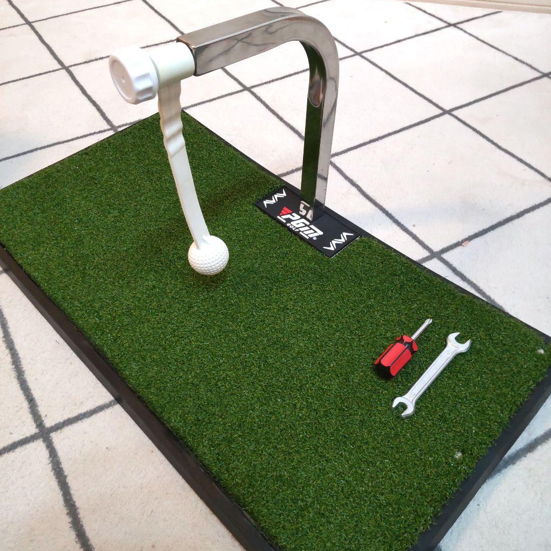ゴルフ スイング トレーニング 屋内 フラット ヒッティング パッド