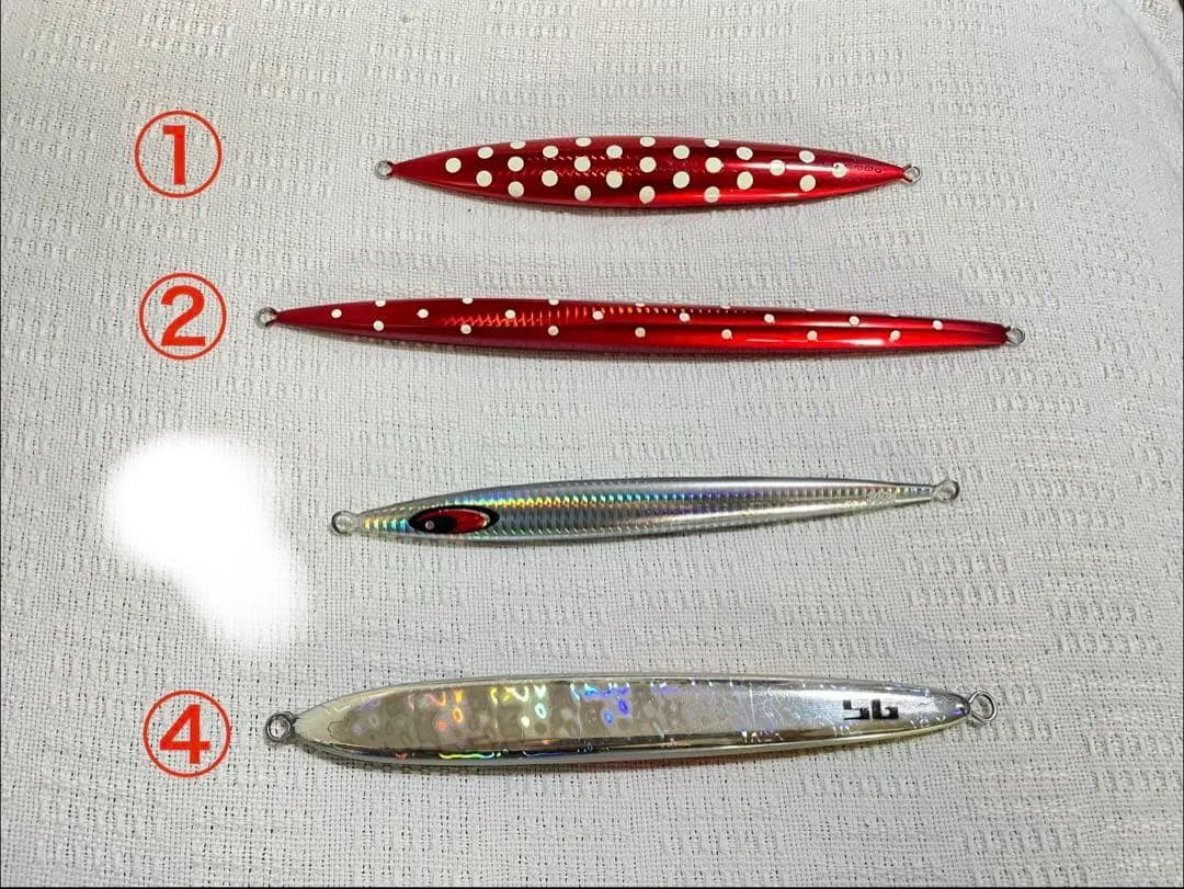 メタルジグ　4本セット　500g×3 300g×1