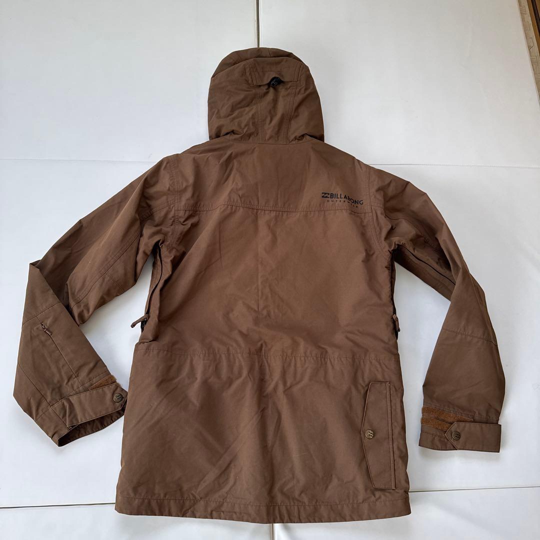 ブラウン ナイロン ジャケット ウィンタースポーツ用スノーボード　スキー　ウェア