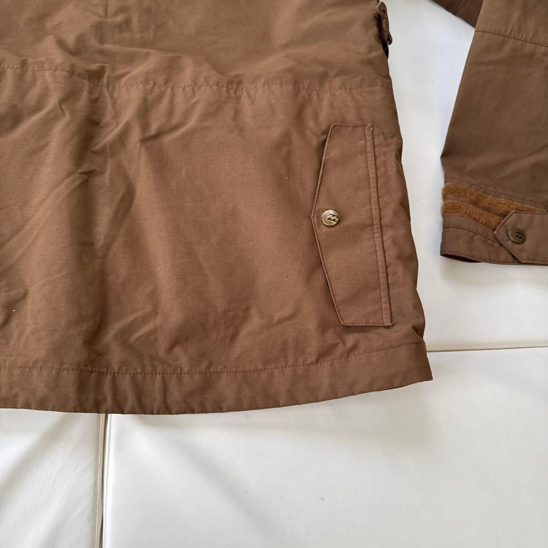 ブラウン ナイロン ジャケット ウィンタースポーツ用スノーボード　スキー　ウェア