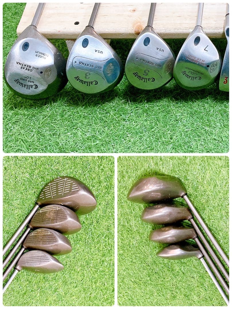 K16 キャロウェイ　初心者オススメ　ゴルフ　クラブセット　メンズ　13本