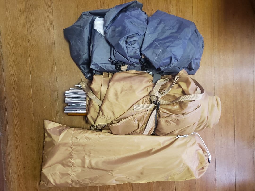 美品 IGNIO 2ルーム トンネルテント&タープセット