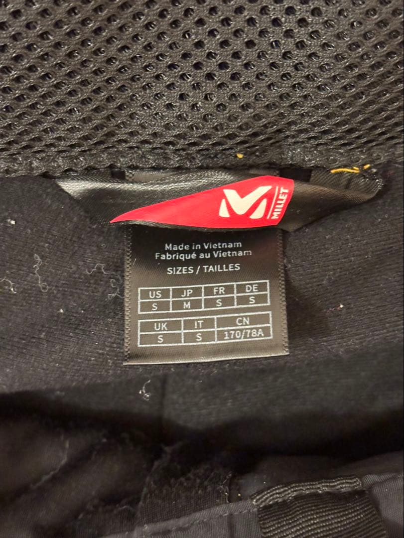 MILLET スキーウェア　上下セット　Mサイズ（JP）