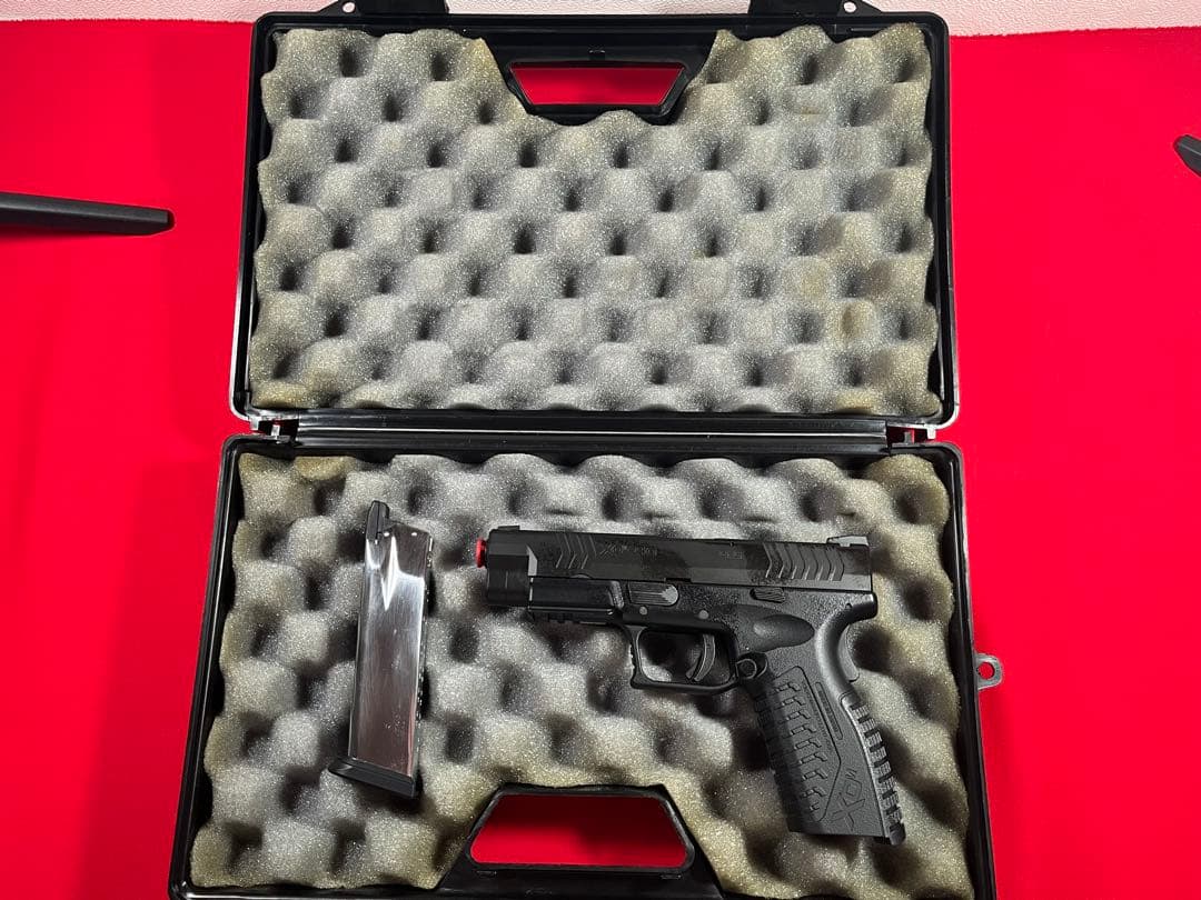 東京マルイ XD-M 10 ガスガン・MTM製 樹脂製ハンドガンケース付