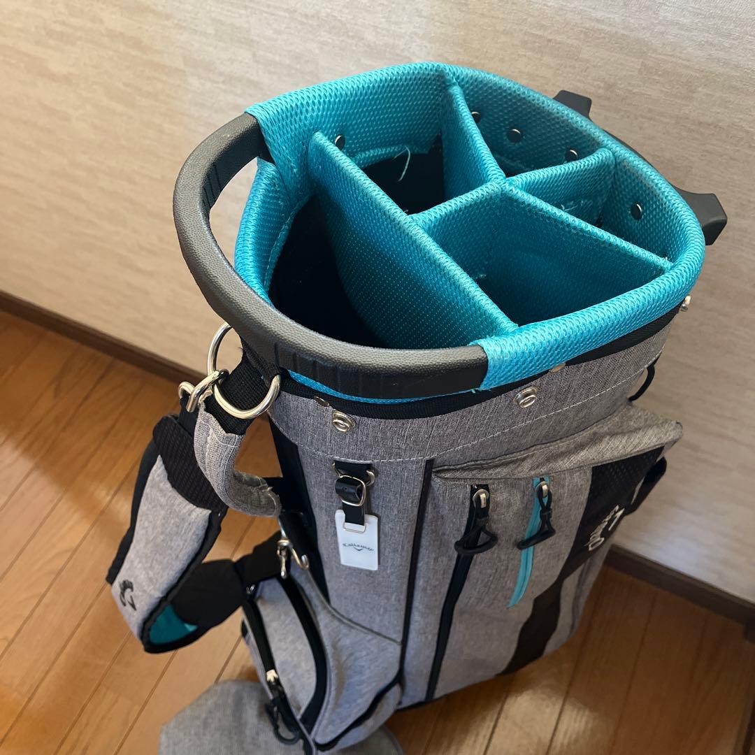 Callaway キャディバッグ グレー/ブラック/ブルー