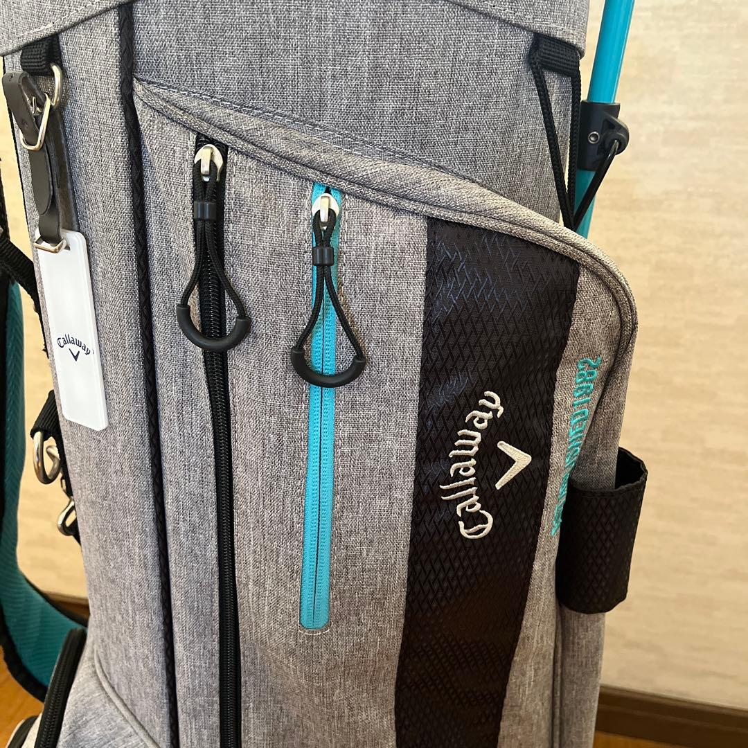 Callaway キャディバッグ グレー/ブラック/ブルー