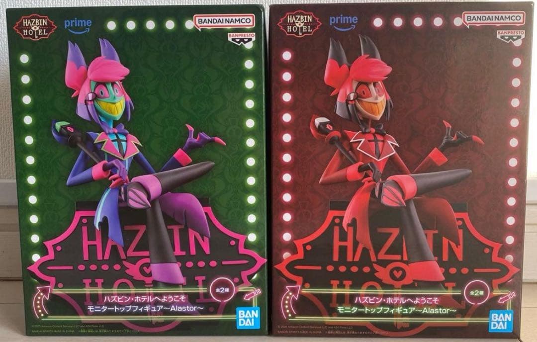 ハズビン・ホテルへようこそ モニタートップ フィギュア アラスター　２種