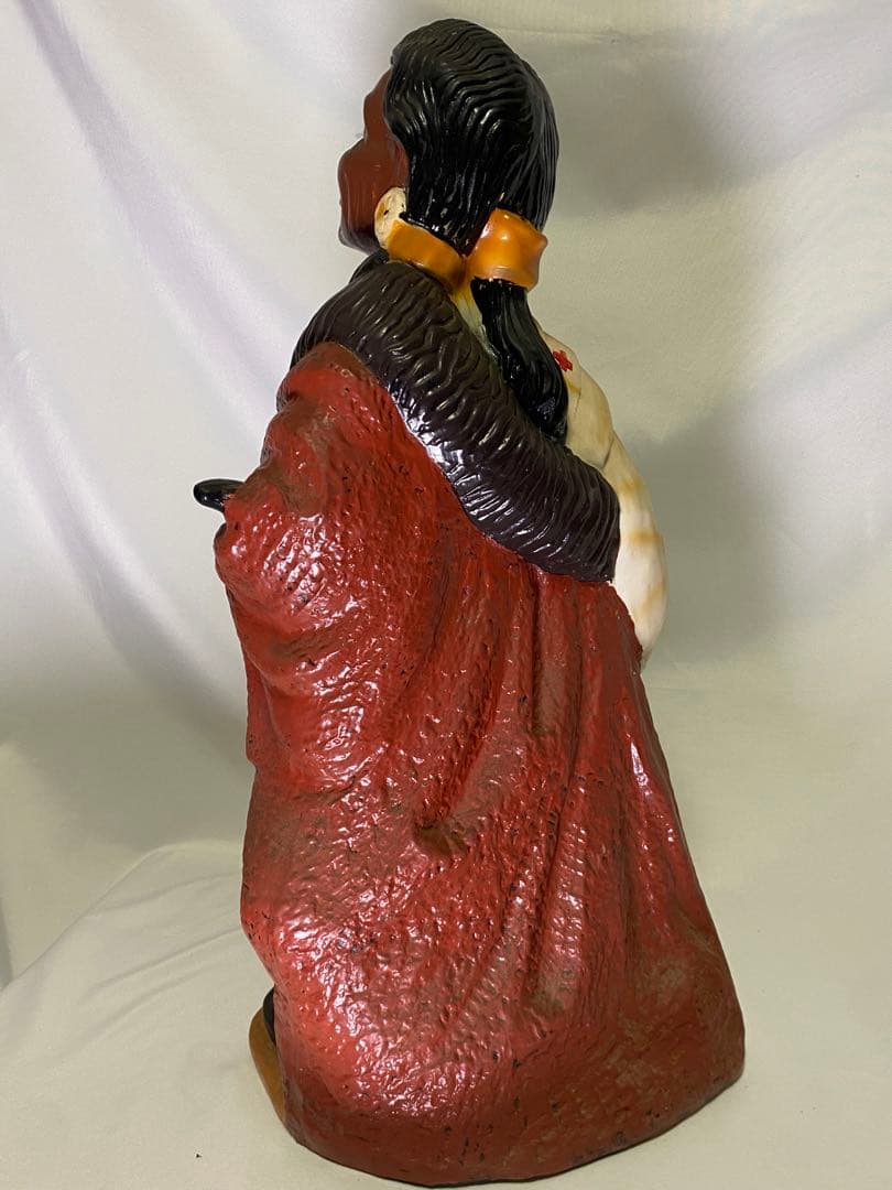 2173❣️ インディアン　女性　オブジェ　看板