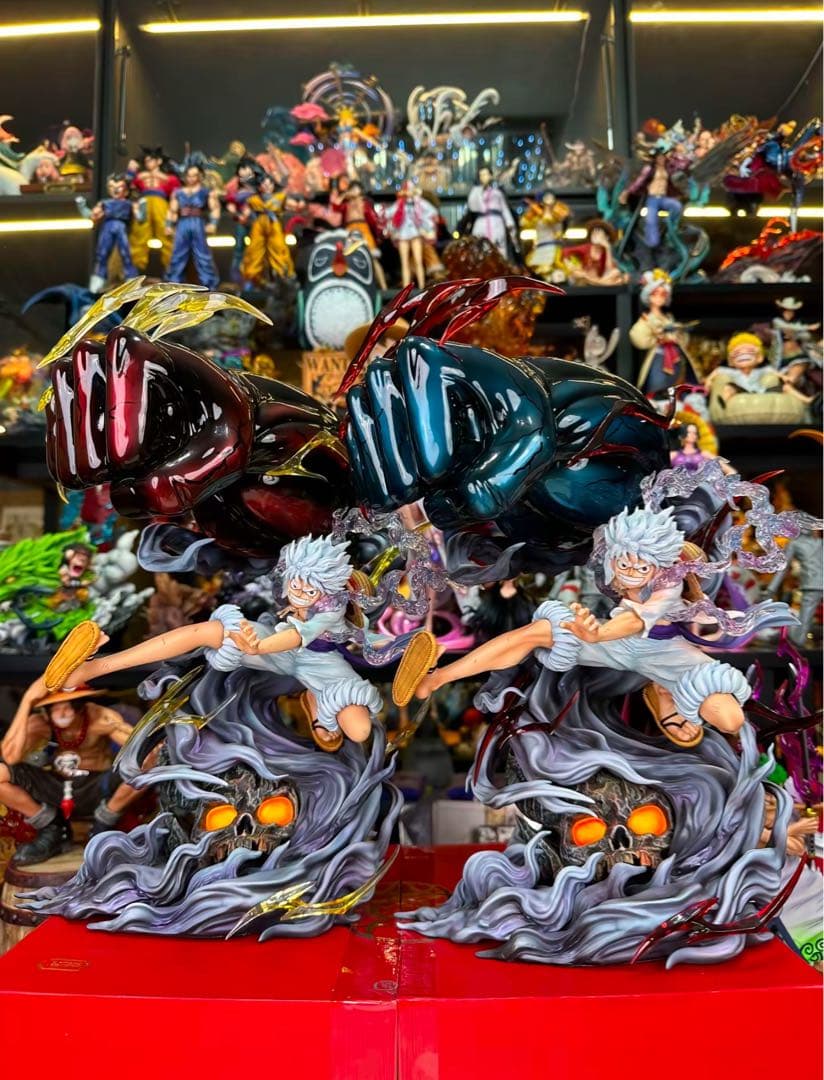 ワンピース ギア5 ニカ ルフィ【赤】 ガレージキット フィギュア