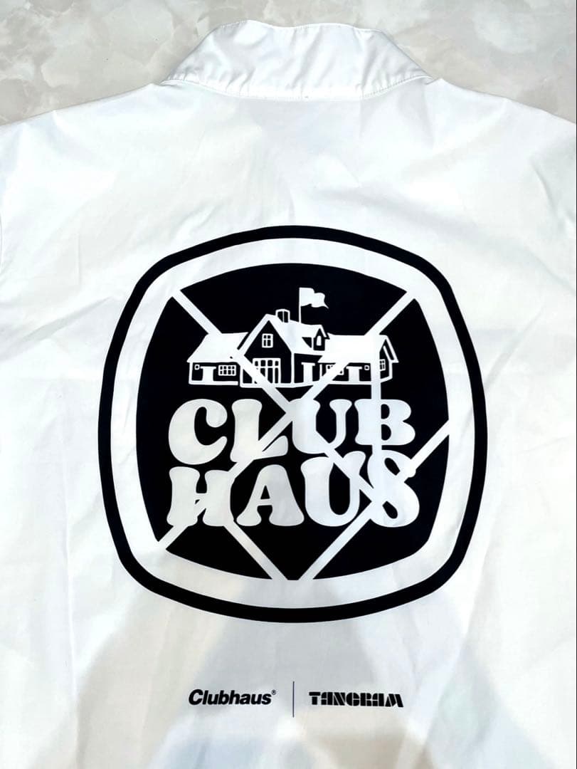 希少　完売　クラブハウス　タングラム　半袖　ブルゾン　アウター　撥水