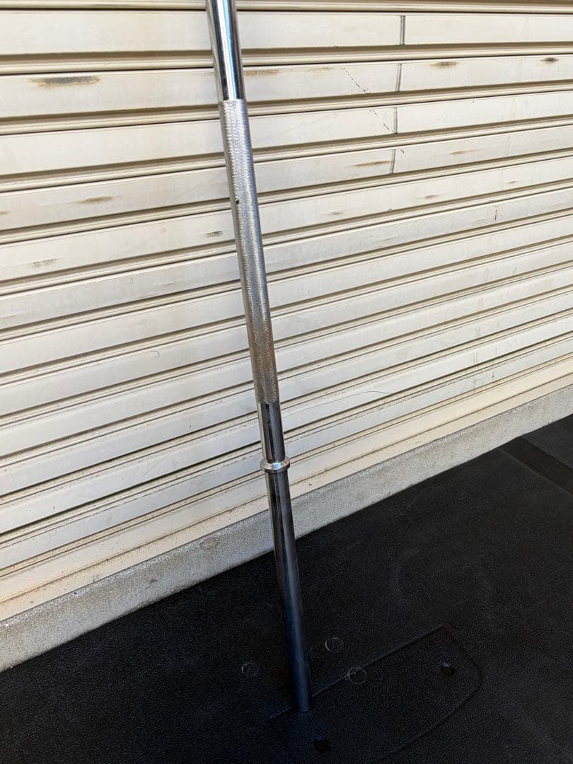 【送料込】バーベルシャフト　全長200cm　直径28mm 管理番号8