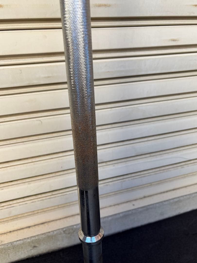 【送料込】バーベルシャフト　全長200cm　直径28mm 管理番号8