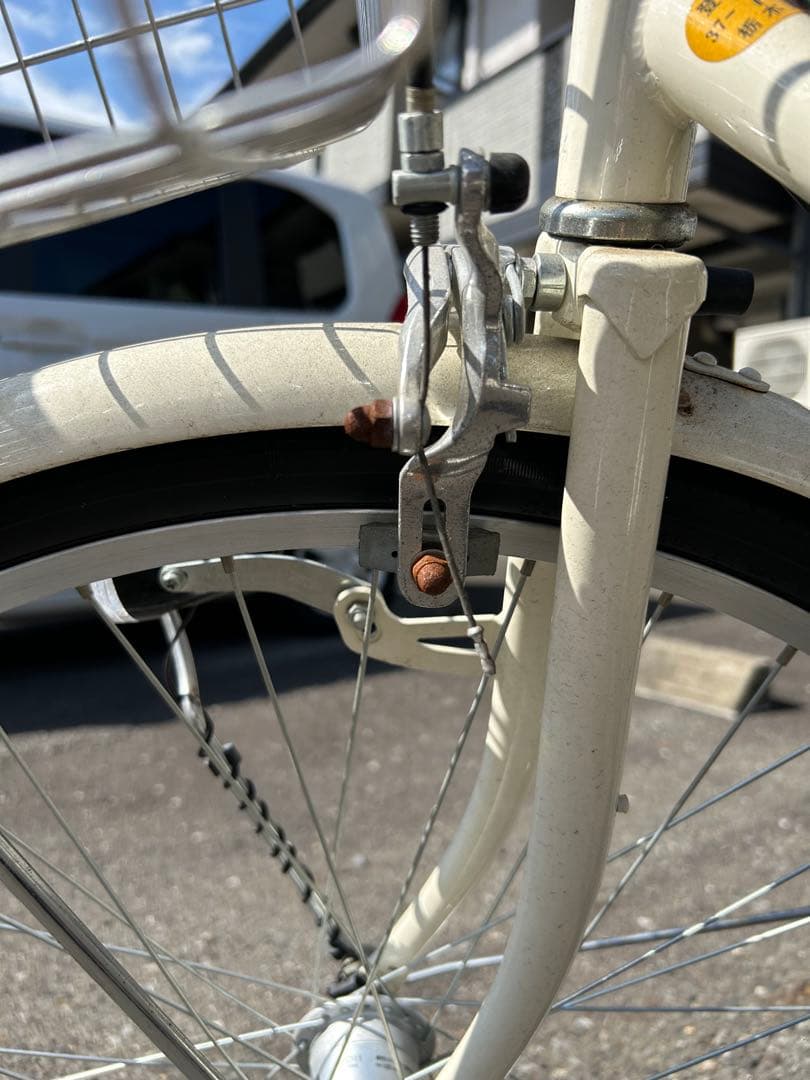 無印良品　26インチフル装備自転車