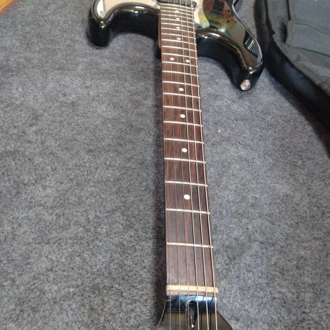 スクワイヤースタンダードストラトキャスター マッチングヘッドブラック