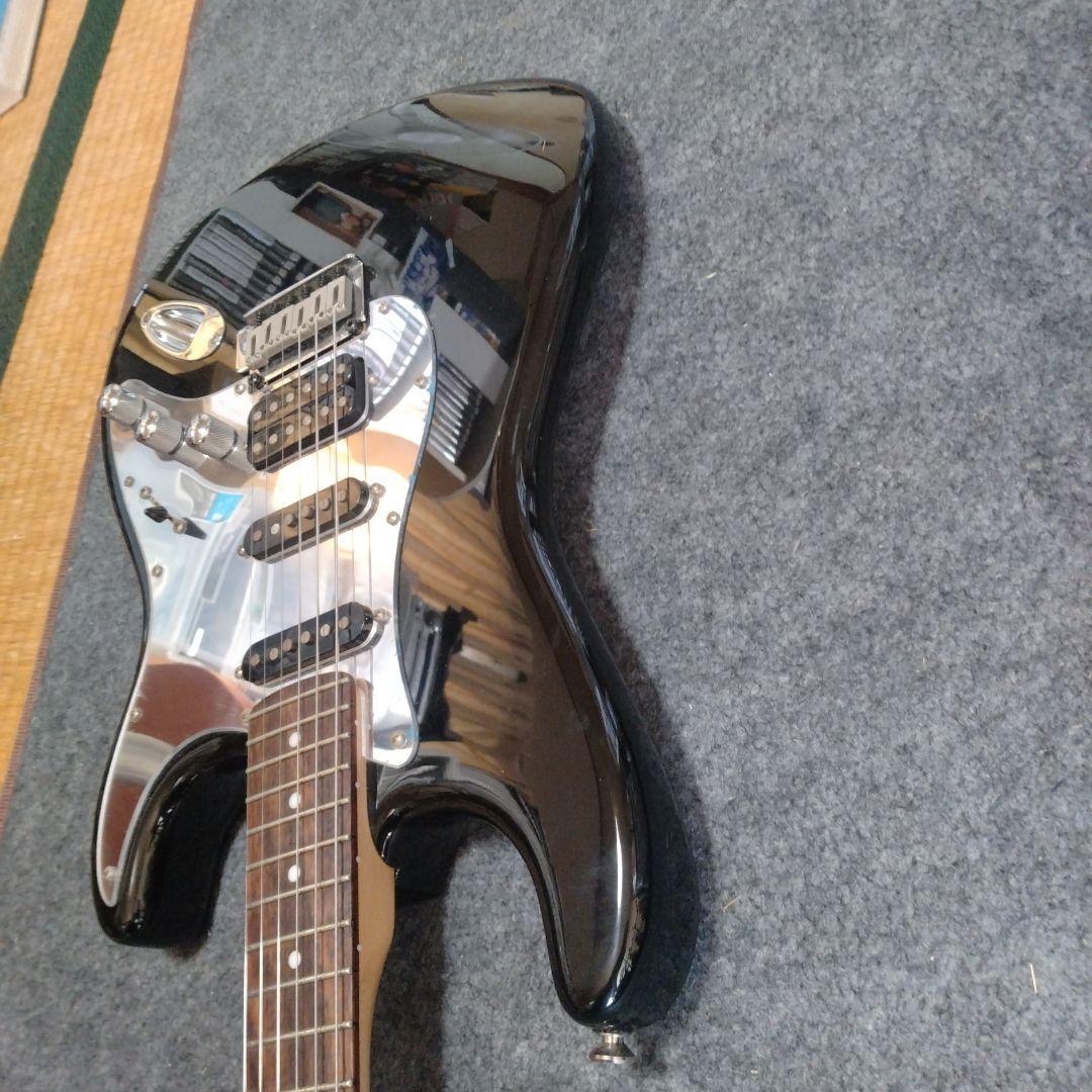 スクワイヤースタンダードストラトキャスター マッチングヘッドブラック