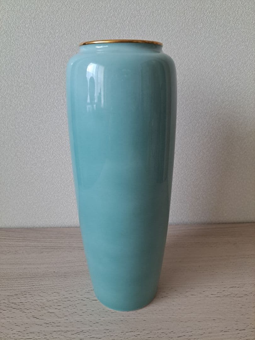 花瓶  有田焼 深川青磁