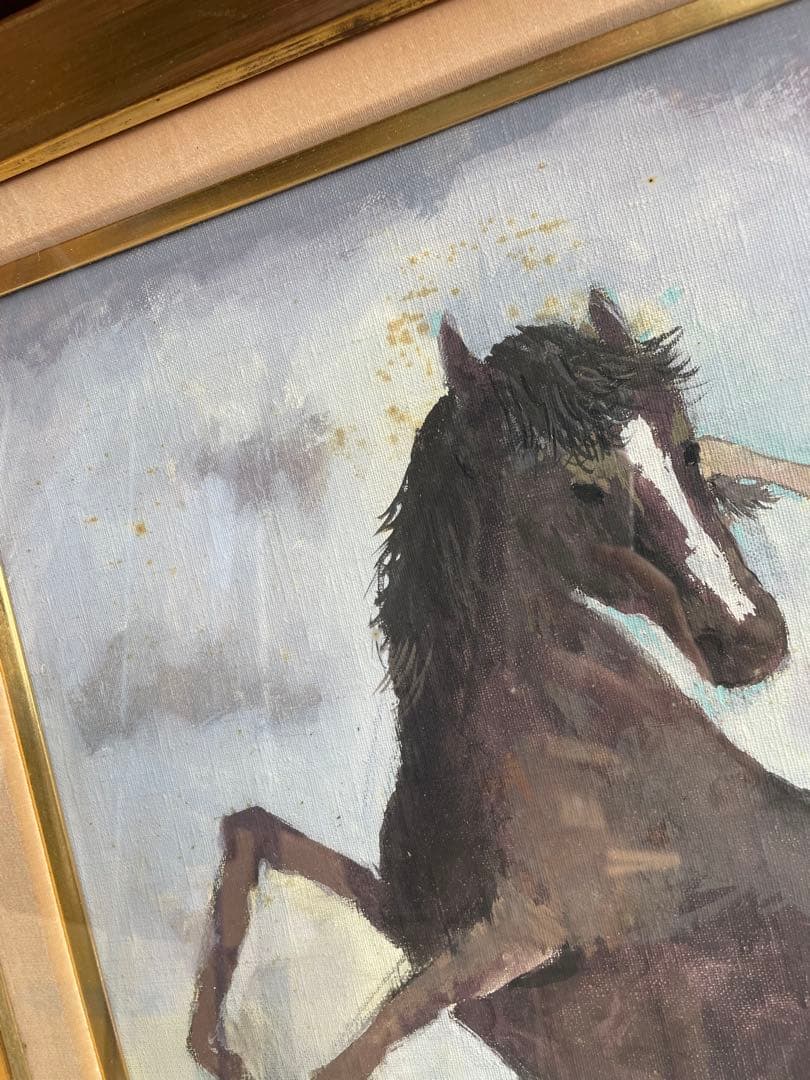 蔵出し　室田豊四郎　「献花」 新制作協会会員　1985年