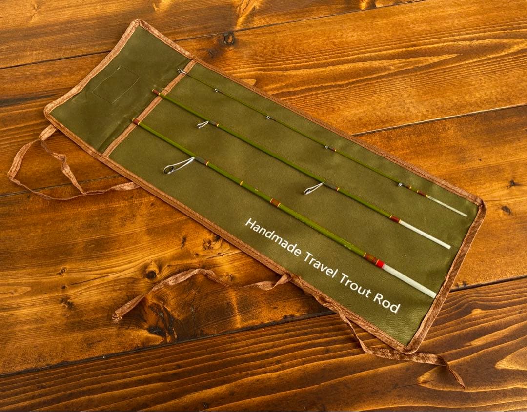 トラウトロッド　スピニング　パックロッド　ブランクス　グラスロッド　渓流釣り