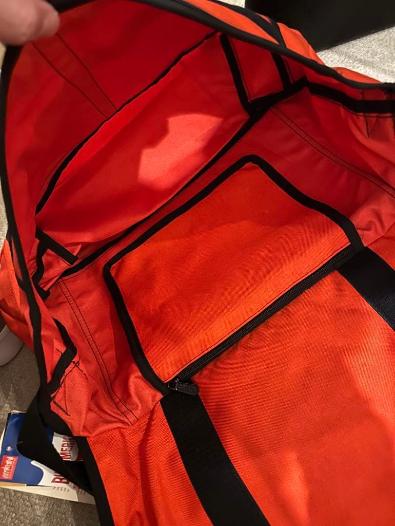 【※再値下げ※】ManhattanPortageメッセンジャーバッグオレンジ