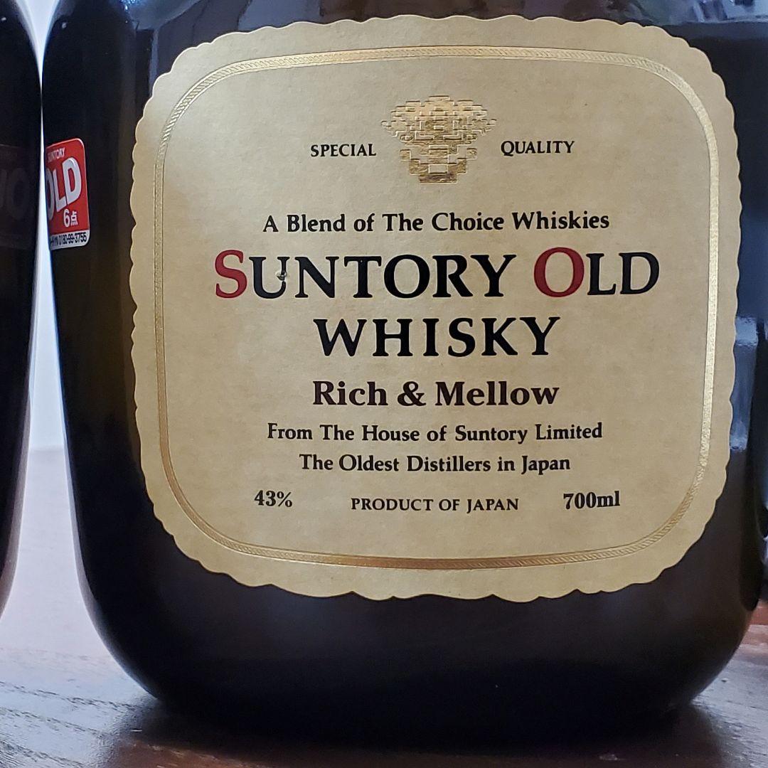 サントリー オールド ウイスキー 未開栓 4本セット / リッチアンドメロウ