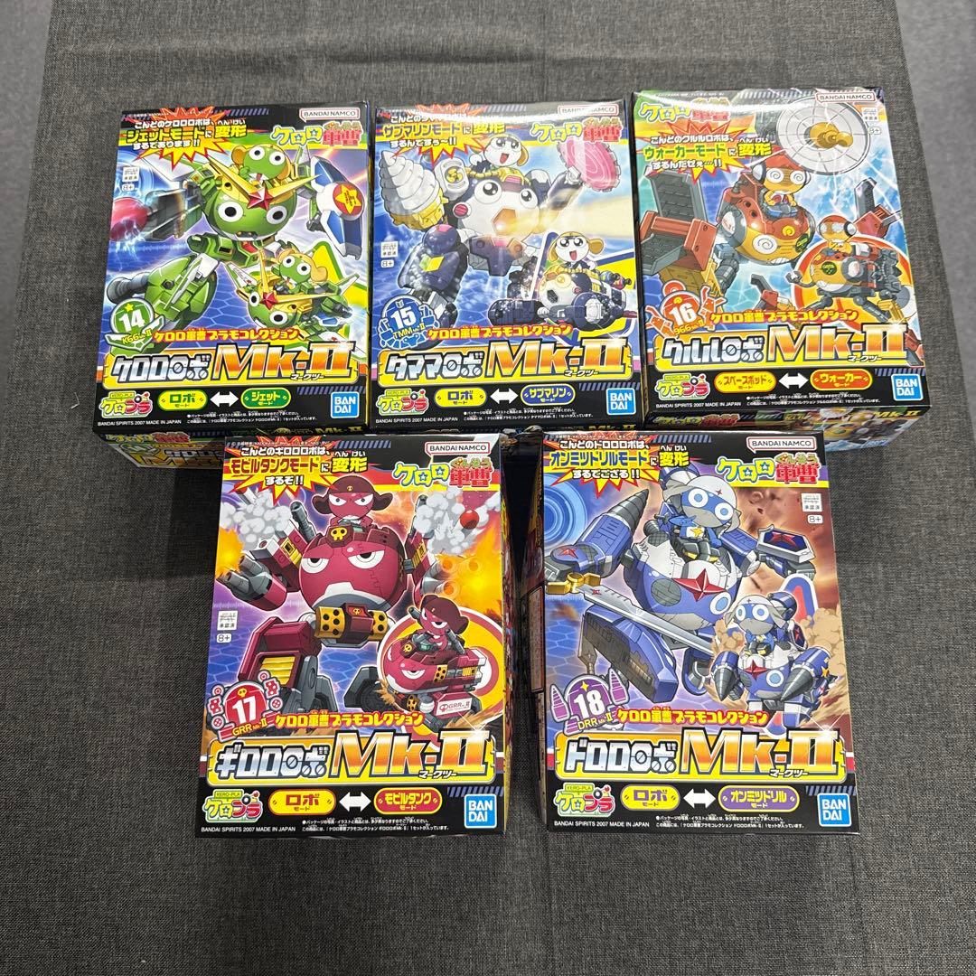 ケロロ軍曹プラモコレクション　5個セット