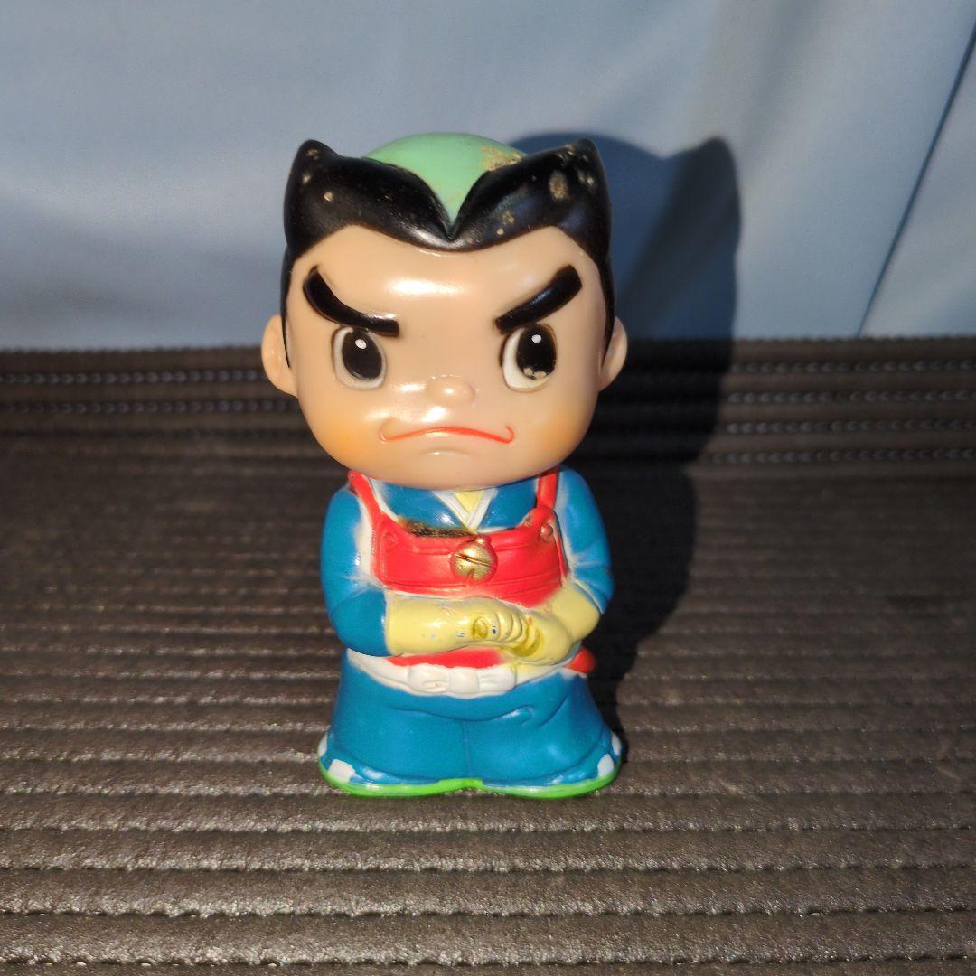 V*n様 日本水産　赤胴鈴之助ソフビ　貯金箱　当時物　レトロ　レア