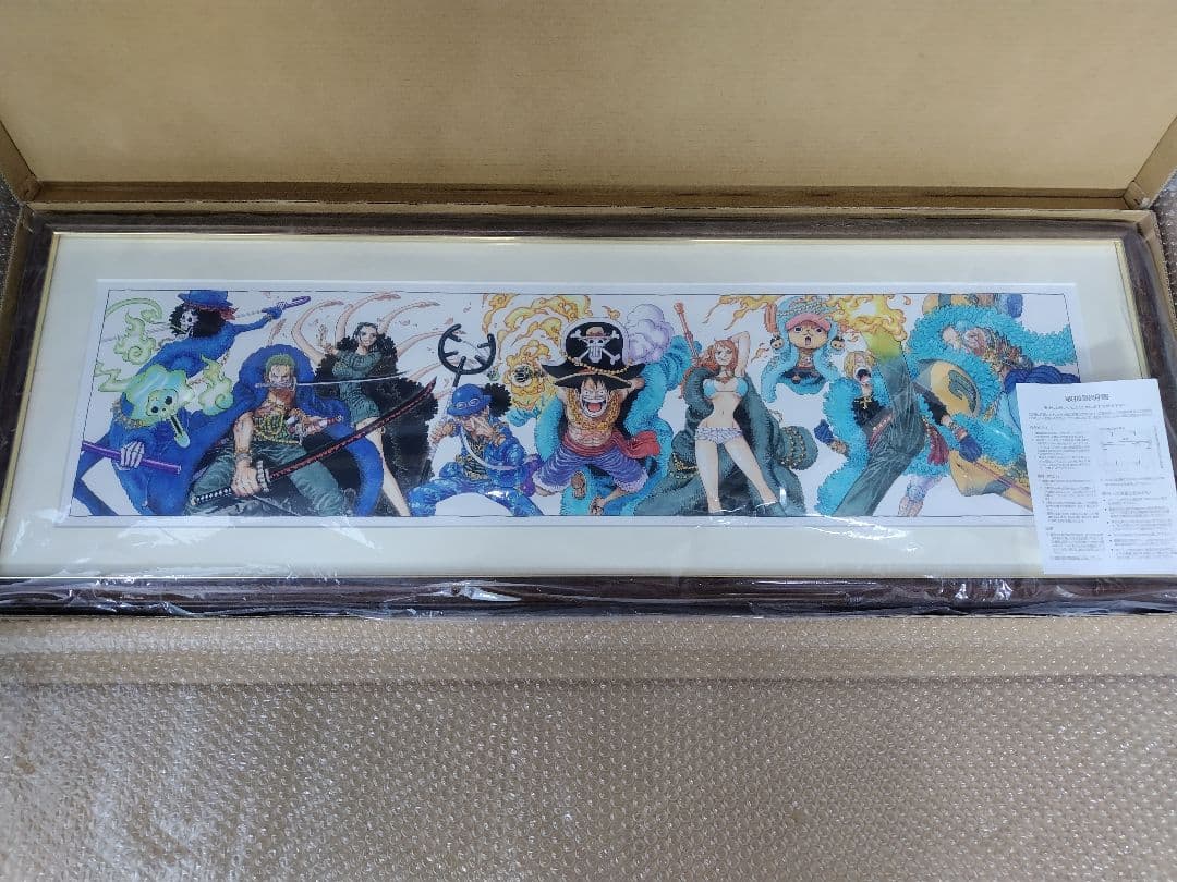 juntam★ワンピース 10周年＆20周年記念 複製原画 箱あり 希少