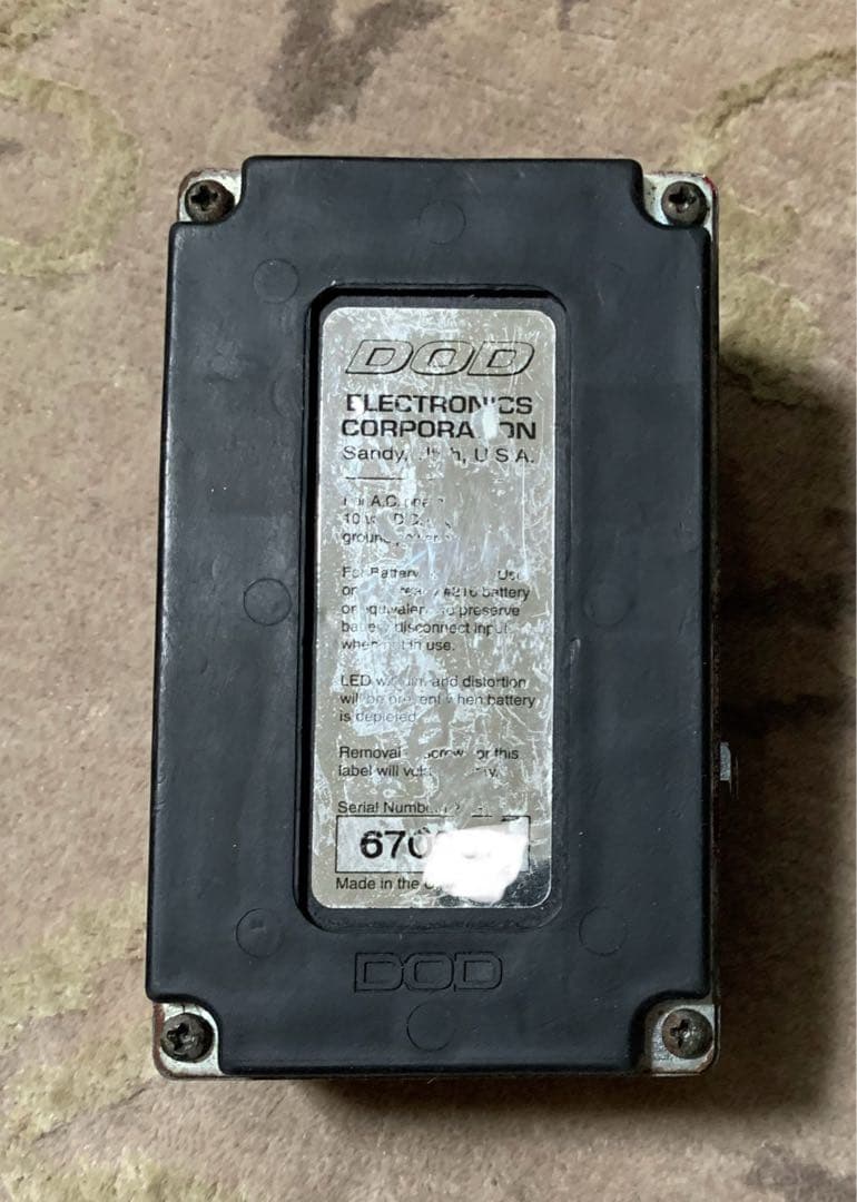 DOD Vibro Thang FX22 フェイザービブラート