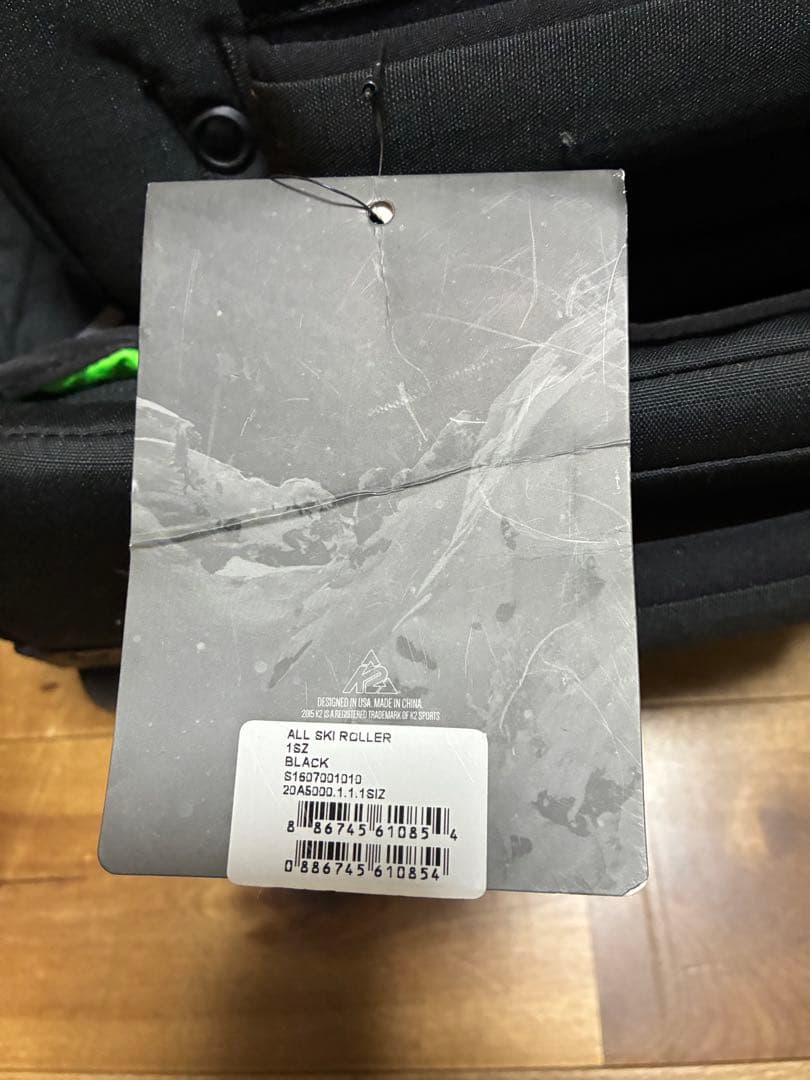 【タグ付き未使用品】K2 オールスキーローラーバッグ