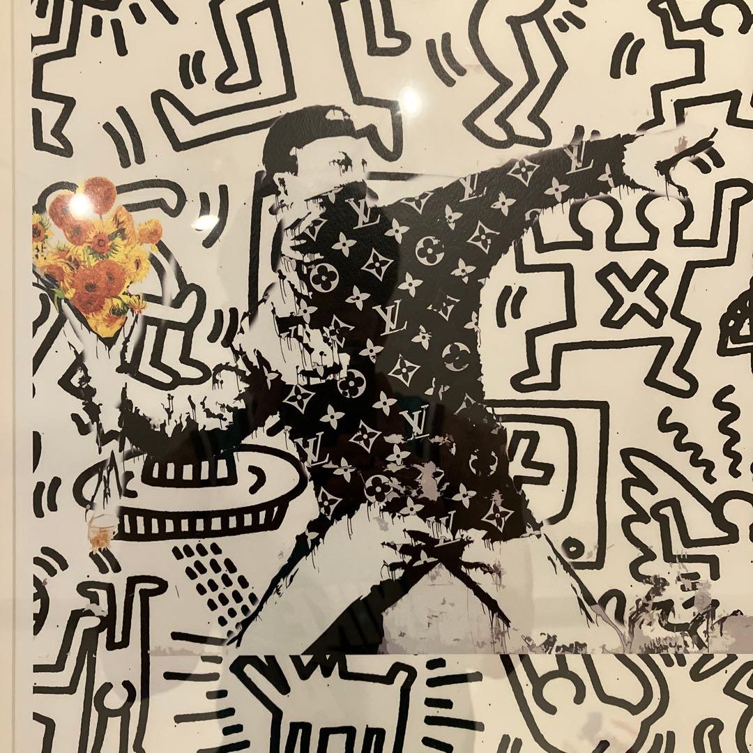 特価　処分1点のみ　death nyc バンクシー　ゴッホ　VUITTONアート