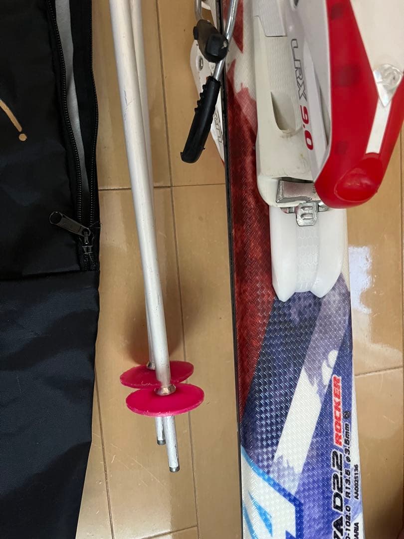 【初心者おすすめ】Hart スキーセット 板 ストック カバー 3点セット