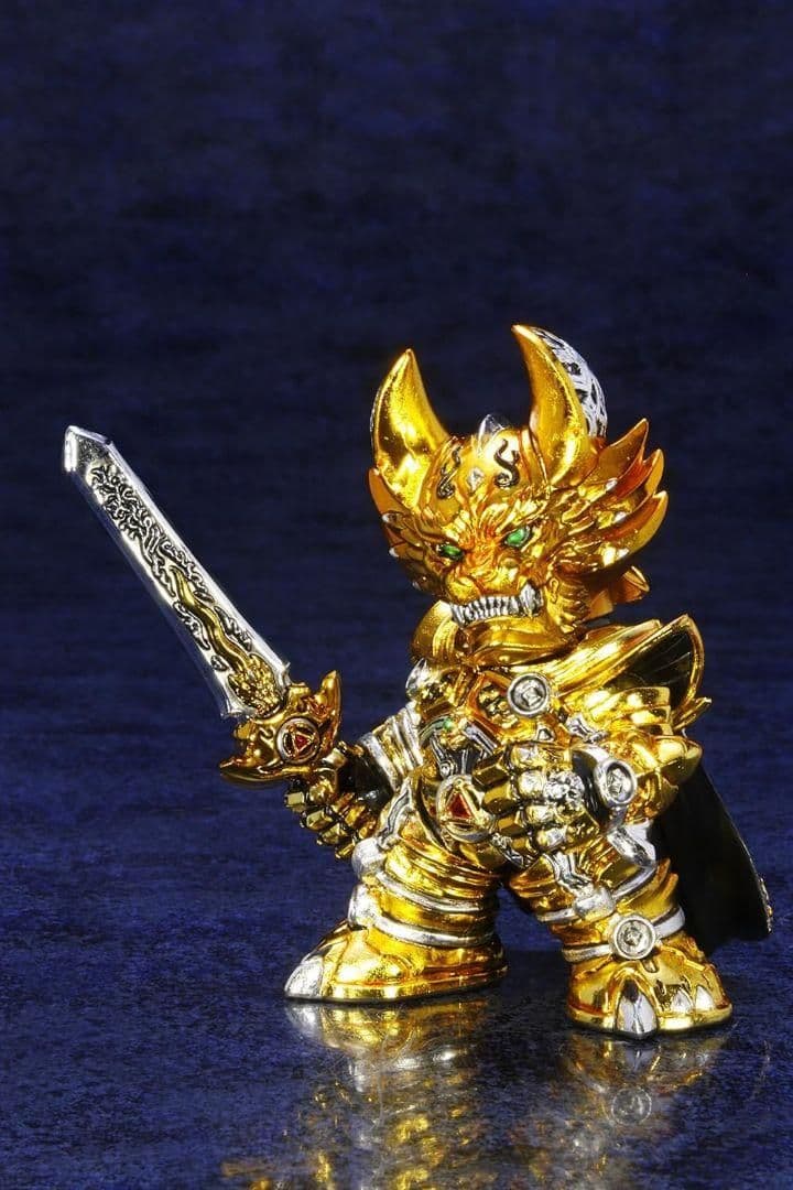 新品●牙狼デフォルメ魔戒コレクション 黄金騎士ガロ メッキVer.●未開封美品