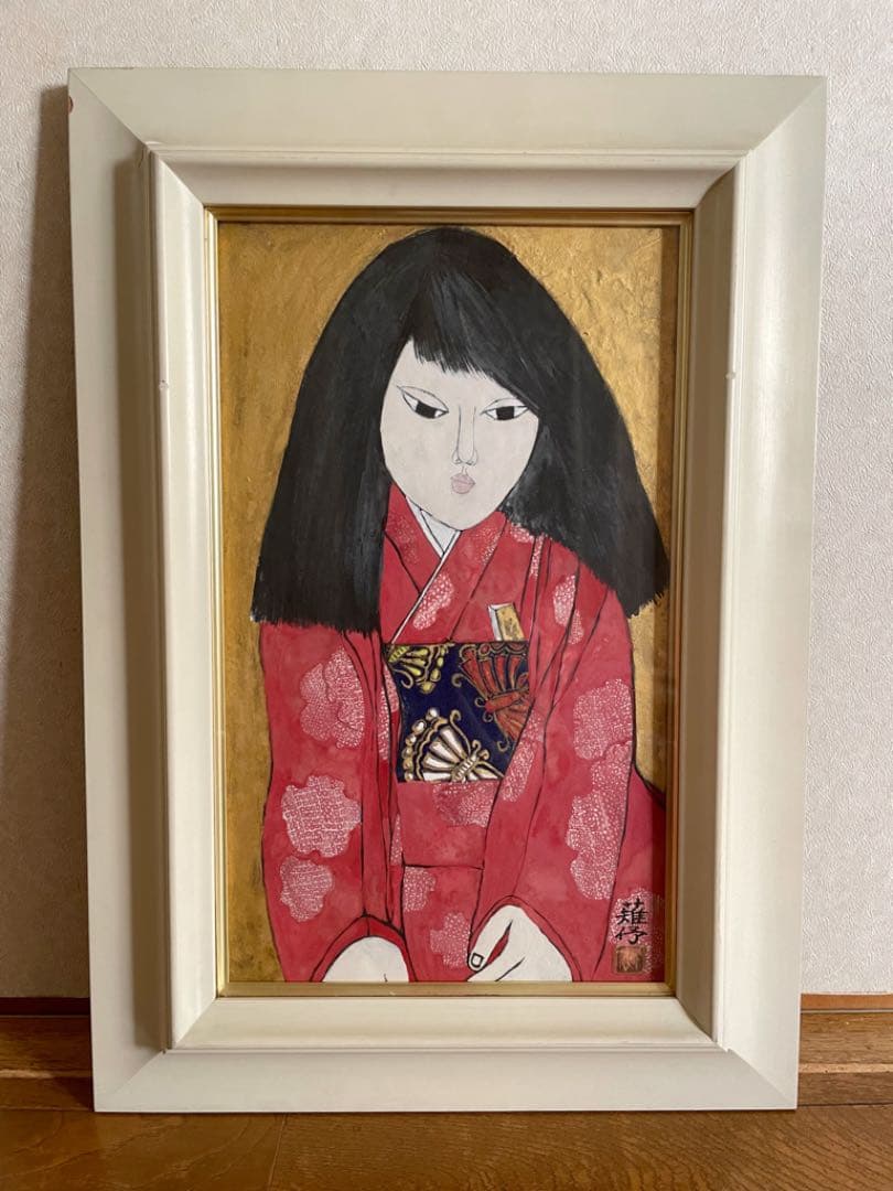 【日本画】少女