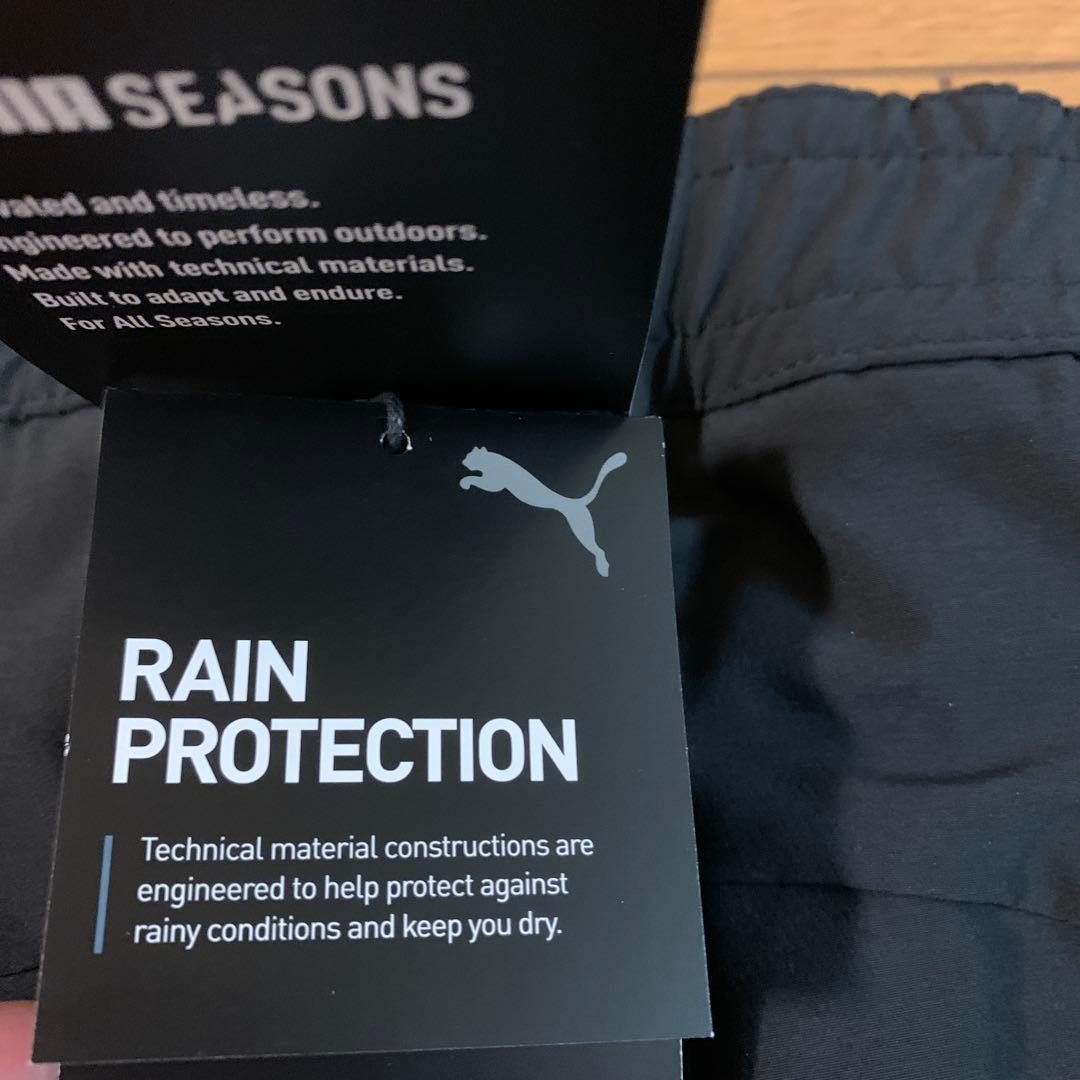 プーマ　シーズンズ　レインセル　上下　ブラック