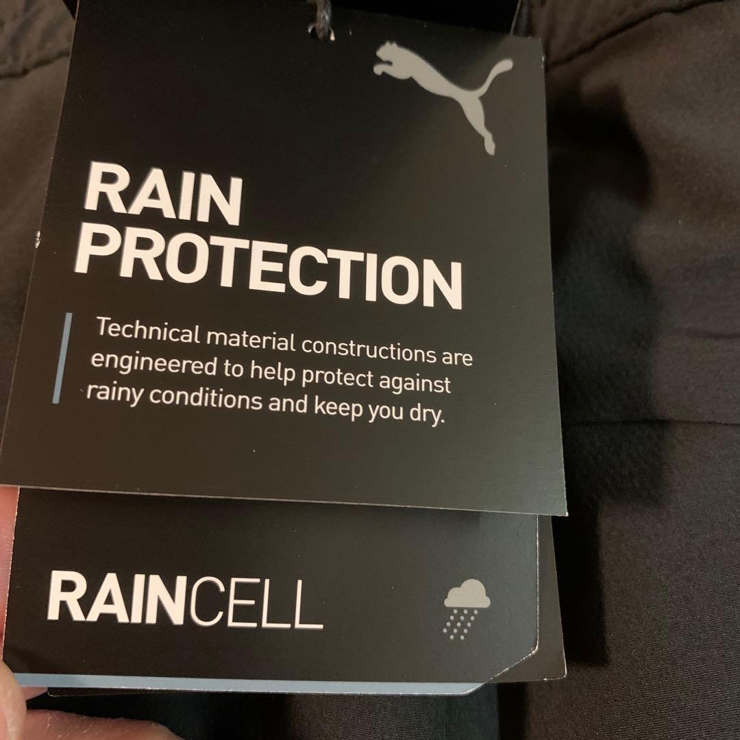 プーマ　シーズンズ　レインセル　上下　ブラック