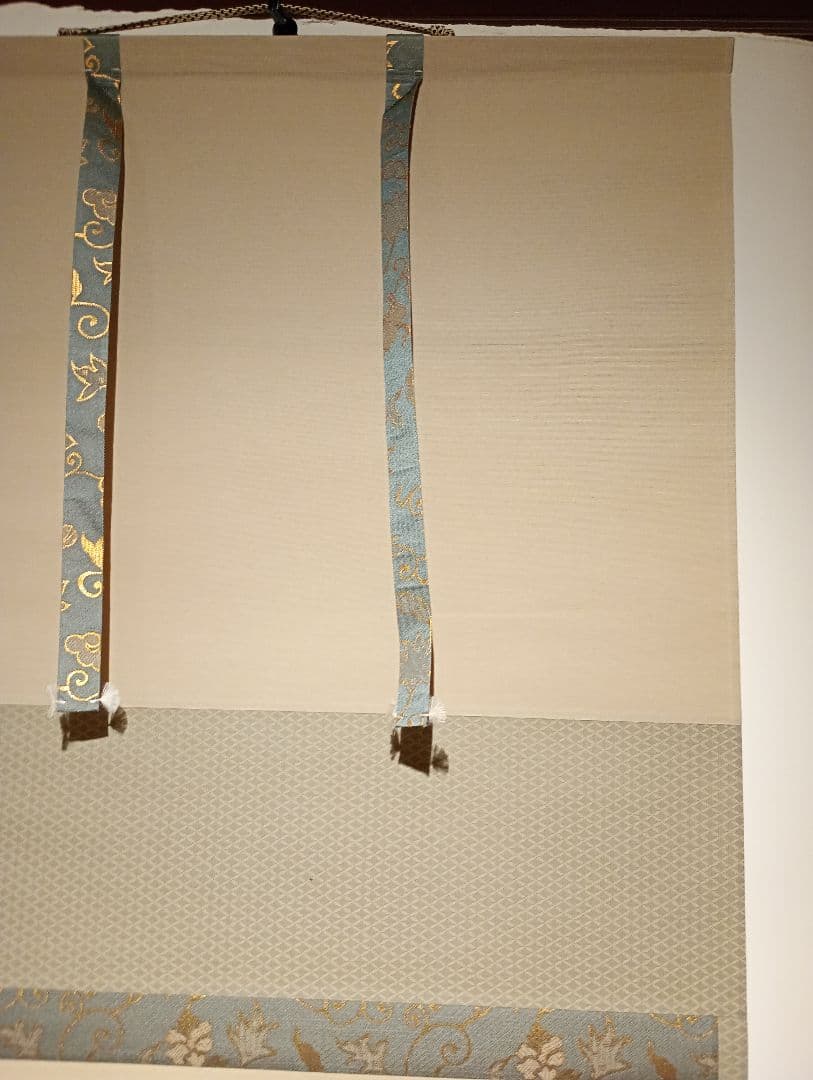 【茶道具】大徳寺派吉祥寺　辻常閑和尚筆 蛍画賛「無心」 廣尚画 軸Ｃ106