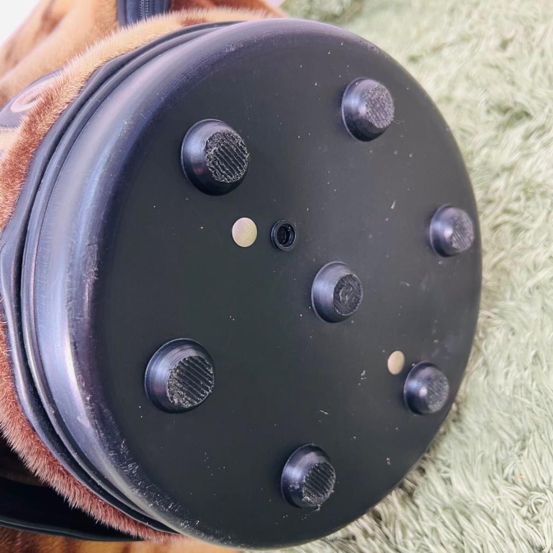 東京書芸館 あざらし本革 キャディバッグ カート式 超希少 アザラシ 海豹