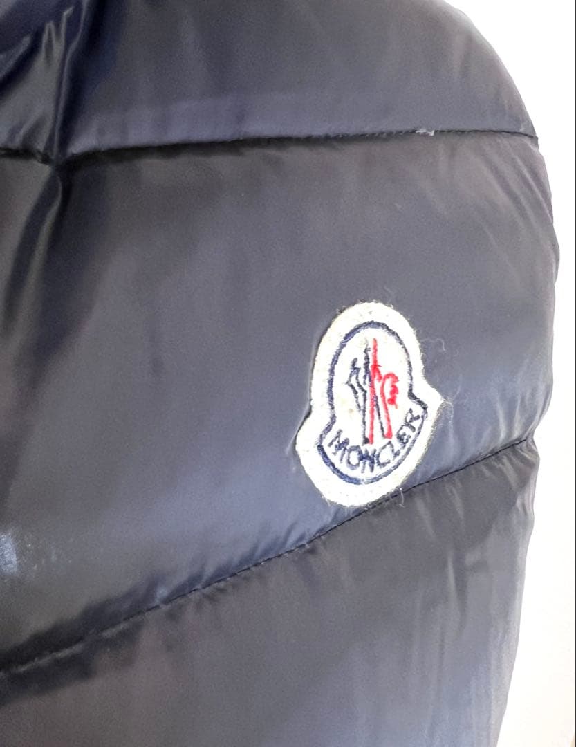 モンクレール ネイビーブルー ダウンベスト サイズ0