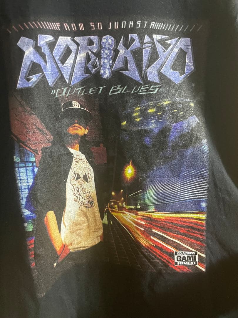 NORIKIYO Outlet Blues Tシャツ ブラック　XXL