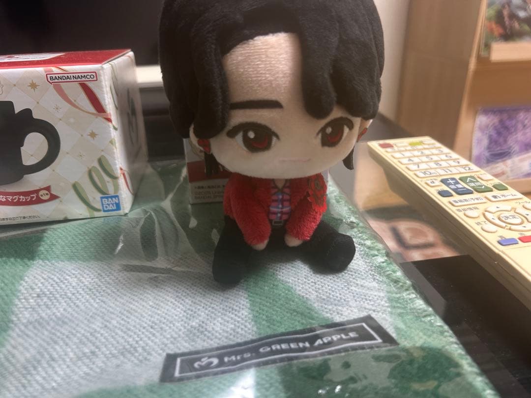 Mr. GREEN APPLE ぬいぐるみ・マグカップセット