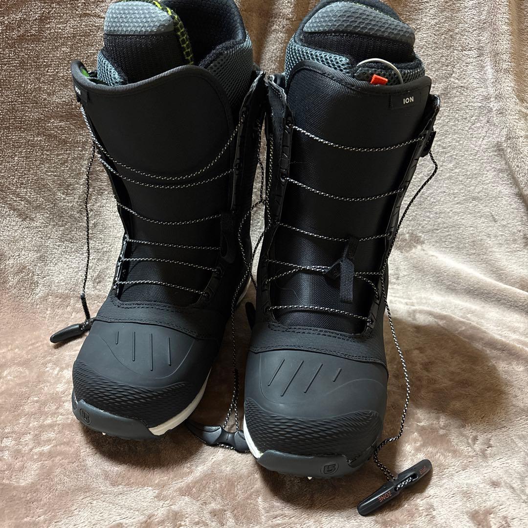 【未使用・送料無料】27cm BURTON IONスノーボードブーツ 黒 男性用