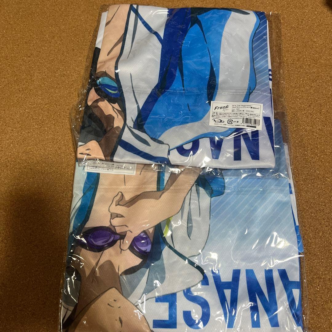 ♡様　Free! フルグラフィックTシャツ　七瀬遙　　高校生verのみ一点