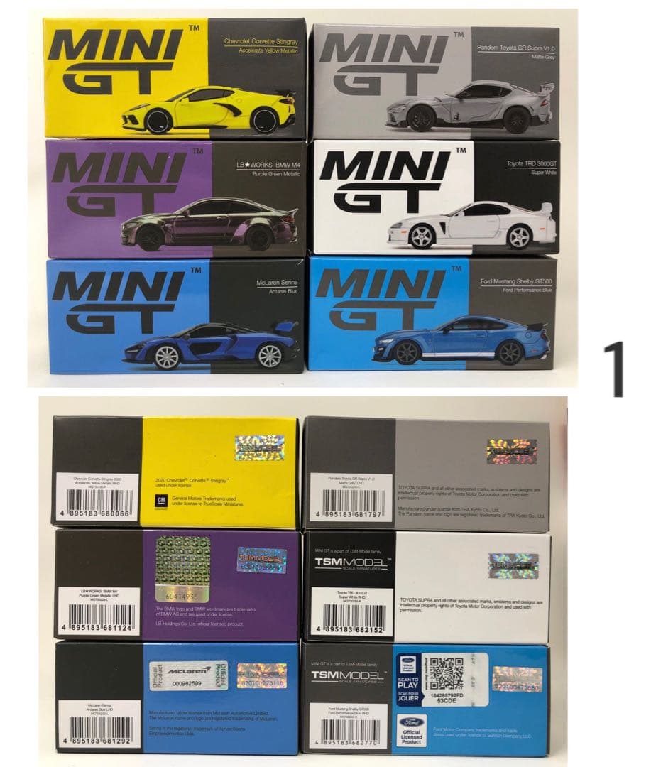 MINIGT 18台セット ほぼ未使用